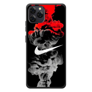 Силіконовый Чохол на Blackview A95 з картинкою НАЙК (Nike дим)