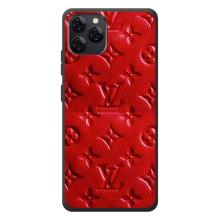 Текстурний Чохол Louis Vuitton для Bleckvюu A95 (Червоний ЛВ)