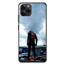 Чехол с прнтом Формула 1 на Blackview A95 – Гонщик 44
