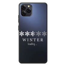 Зимние Чехлы для Блэквью А95 - прозрачный фон (Winter loading)