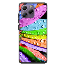 Чехлы (ART) Цветы на Blackview A96 (VPrint) – Семицветик