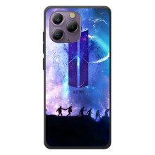 Чохли BTS для Blackview A96 (AlphaPrint) (Army BTS)