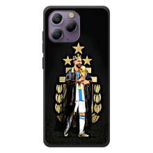 Чехлы для Blackview A96 (Leo чемпион) (AlphaPrint) (Месси Король)