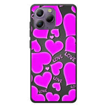 Чехлы для любимой на Блэквью А96 (VPrint) – Pink hearts