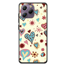 Чехлы для любимой на Блэквью А96 (VPrint) – Сердечки