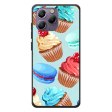 Чехлы с Фруктами для Blackview A96 (VPrint) – Кексики