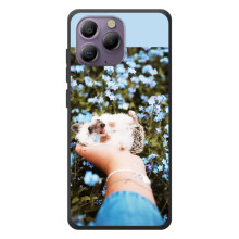 Чохли з зображенням різних тварин на Blackview A96 – Їжачок в руці