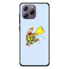 Чехлы с Патриком на Blackview A96 (Патрик с подушкой)