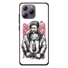 Чехлы для Blackview A96 с принтом Тараса Шевченко (AlphaPrint) – Козак Шевченко