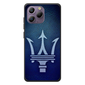 Чехлы с тематикой "Крутые машины" на Blackview A96 – Лого Maserati
