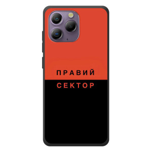Чохли УПА (Червоно-Чорний) на Blackview A96 – Правий Сектор