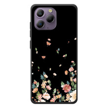 Чохол для Блаківйю А96 - з принтом (Дизайнерські) (AlphaPrint) (Маленькі квіти)
