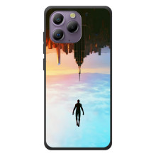 Чехол с человеком пауком для Blackview A96 - (AlphaPrint) – Паук человек