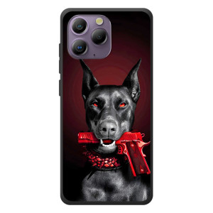 Чехол ДОБЕРМАН для Blackview A96 – Доберман злой