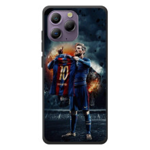 Чехол Месси футболист для Blackview A96 (Месси с футболкой)
