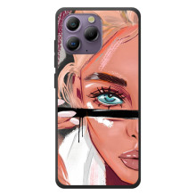 Чохол з друком для Blackview A96 - (Мода) (AlphaPrint) (Макіяж)