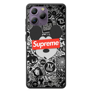 Чохол з Брендами одягу на Блаκв’ю А96 – Supreme Маус