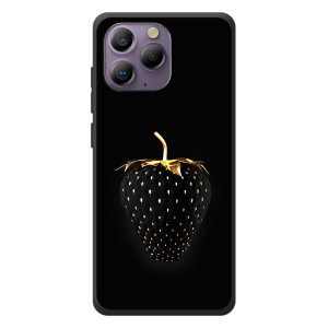 Чехол с изображением  вкусной еды для Blackview A96 – Чёрная клубника