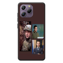 Чохол для Blackview A96 (AlphaPrint - с принтом Зеленського) (Президент)