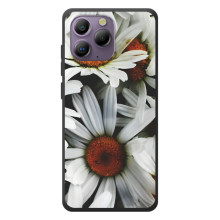 Чохол з ромашками на Blackview A96