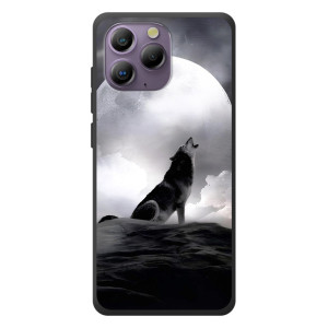 Чохол з Вовком на Blackview A96 – Вовк і місяць