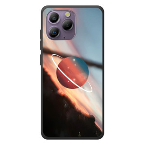 Чохол (ТПУ) з планетами на Blackview A96 – Сатурн