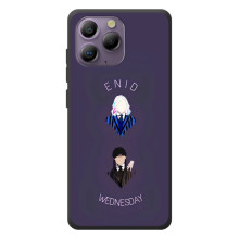 Чехлы Венсдей на Blackview A96 Уэнсдей (AlphaPrint) – Уэнздей и подруга