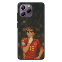 Чехол с футболистом Ламин Ямаль Blackview A96 (Ямаль аниме)