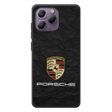 Чехол с авто Порше для Blackview A96 – Логотип Порше
