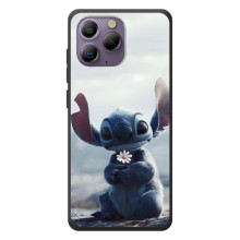 Чохол з малюнком Стіч для Blackview A96 – Стіч з квіткою