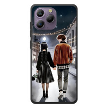 Чехол с дизайном Венздей 2 на Blackview A96 (Уэнсдей и Тайлер)