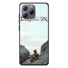 Чехол как приручить дракона на Blackview A96 (Дракон лого)