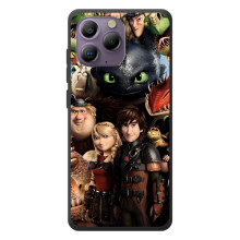 Чехол как приручить дракона на Blackview A96 (Персонажи дракона)