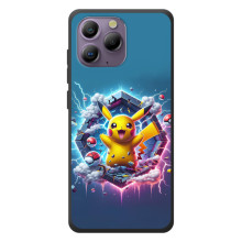 Чехол с Пикачу на Blackview A96 – Лого Пикачу