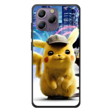 Чехол с Пикачу на Blackview A96 – Пикачу в городе