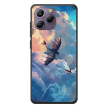 Чехол с принтом дракон Беззубик для а96