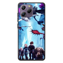 Чехол с принтом дракон Беззубик для а96 (Герои Беззубика)