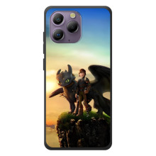 Чехол с принтом дракон Беззубик для а96 (Мультфильм про дракона)