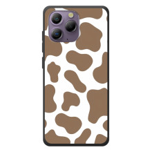 Чохол з принтом корови на Блаківйю А96 – Коричневий принт