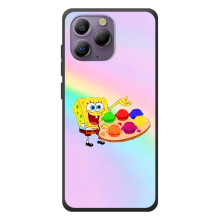 Силіконовий чохол Спанч Боб на Блаκв’ю А96 – Бургери