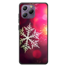 Новогодние Чехлы для Блэквью А96 (VPrint) (Снежинка)