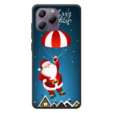 Чохол з зимовим принтом для Блаκв’ю А96 – Дід Мороз