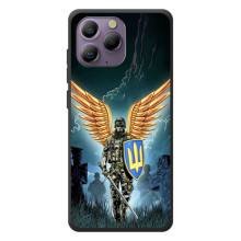 Патріотичний Чохол для Blackview A96 (ЗСУ з крильми)