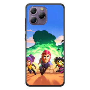 Силиконовый Чехол на Blackview A96 с картинкой Brawl Stars – Бравел Старс