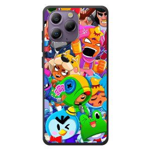Силиконовый Чехол на Blackview A96 с картинкой Brawl Stars – Brawl-Stars