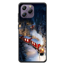 Силіконовий бампер на різдво для Blackview A96 (Потяг)