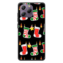 Силіконовий бампер на різдво для Blackview A96 (Різдвяні подарунки)