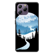 Силіконовий бампер на різдво для Blackview A96 (Різдвяний Олень)