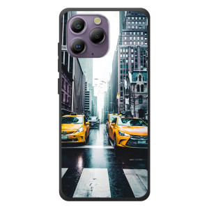 Силиконовый бампер (Работники) на Blackview A96 – Такси