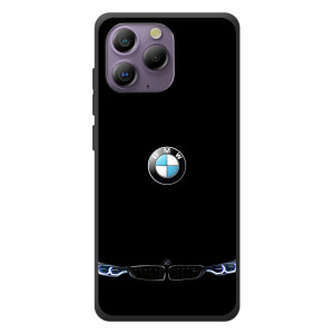 Силиконовый бампер с картинкой машины на Blackview A96 – Черный BMW